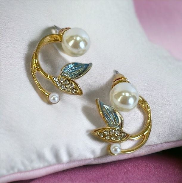 Pearl Jacket Earrings