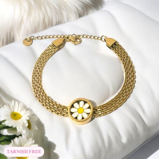 Sunflower Bloom Bracelet