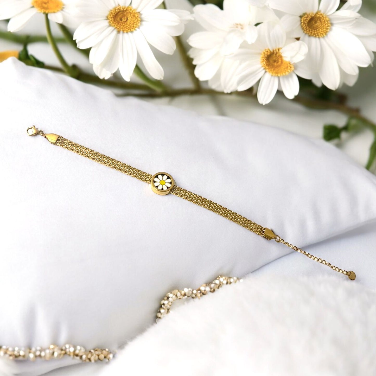 Sunflower Bloom Bracelet