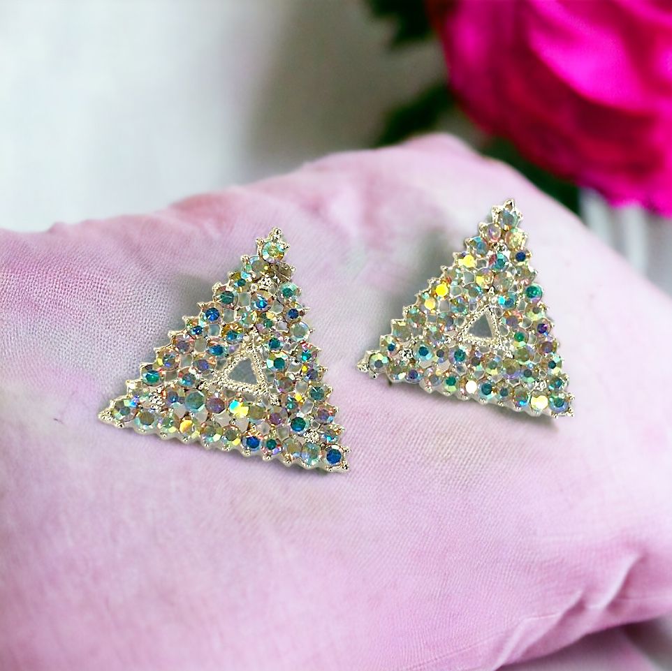 Triangle Shaped Earrings