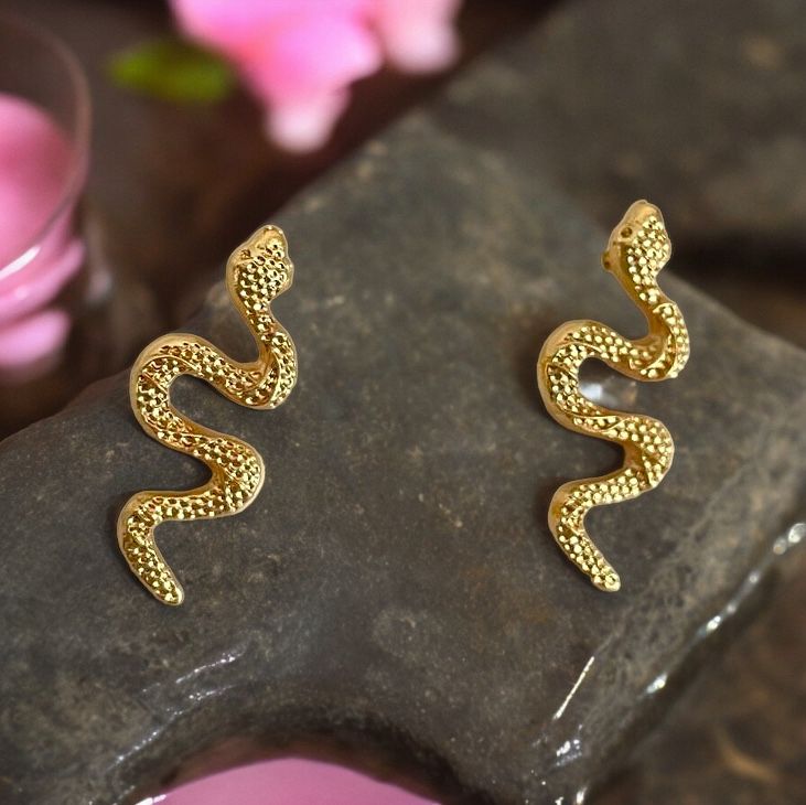 Serpentine Earrings